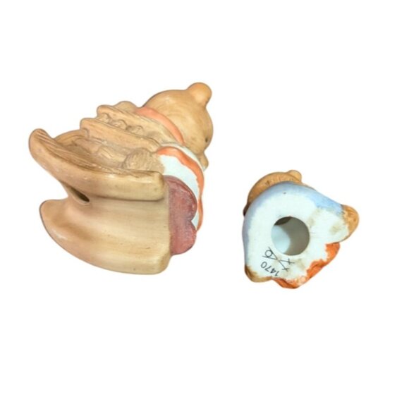 Vintage Homco Mama  Baby Bear Figurines 1470 Collectibles Miniatures Adorable - Picture 3 of 6